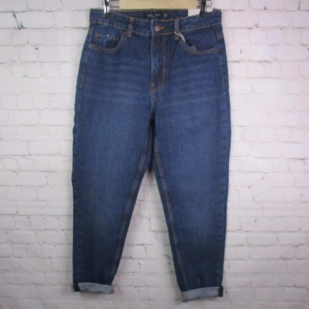 NWT Bershka High Rise Mom Jeans